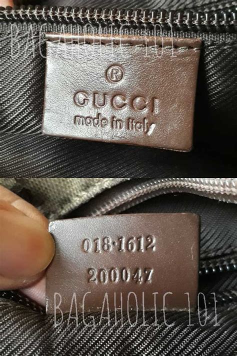 gucci bag certificate of authenticity|identify vintage gucci bags.